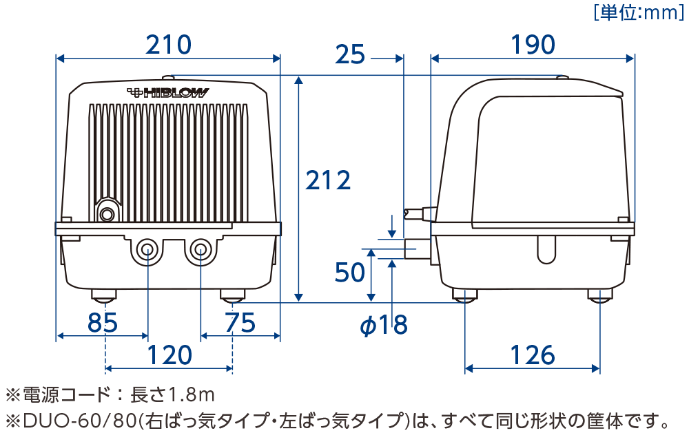 テクノ高槻 DUO-60 右散気 水回り、配管